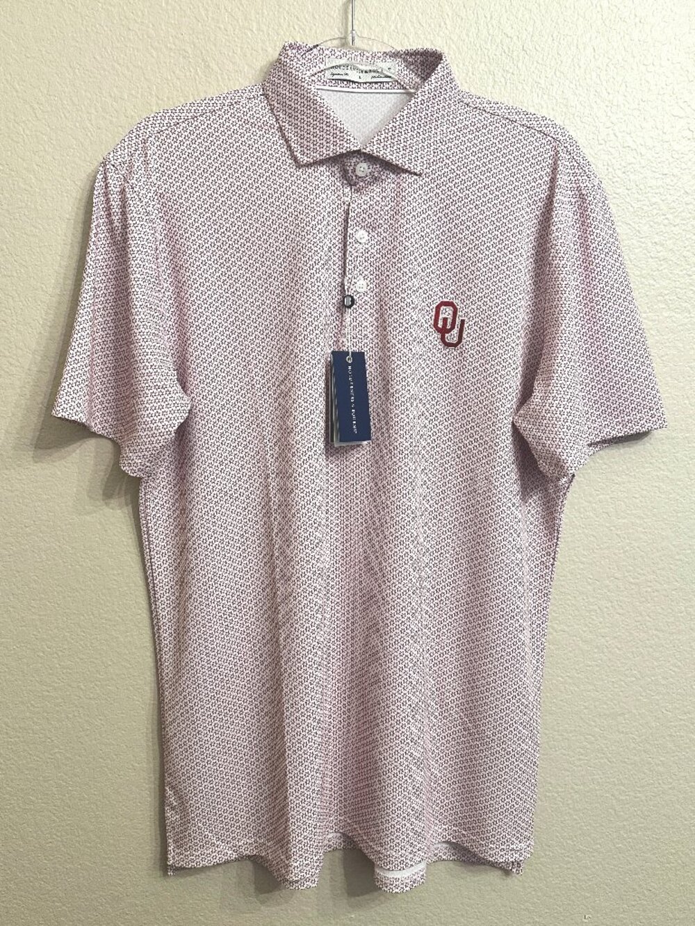 NWT OU Oklahoma Sooners Holderness and Bourne Polo